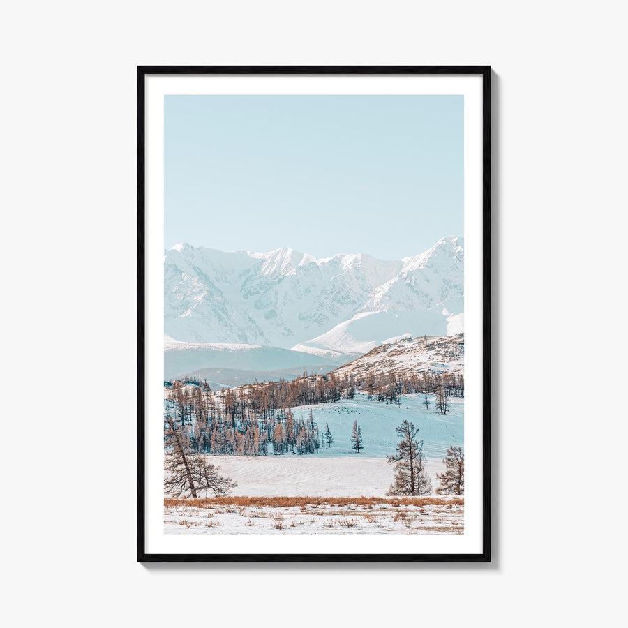 Mongolia colorful photo poster of Asia – vertical wall art, unframed print shown in interior mockup
