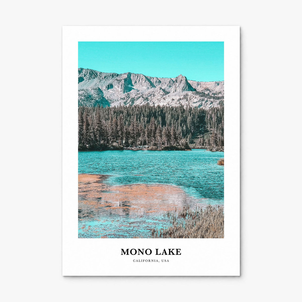 Mono Lake Classic Poster, print only (unframed)