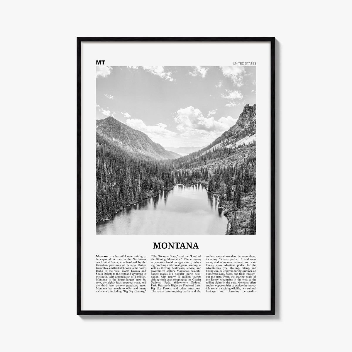 Montana Newspaper No 1 Poster