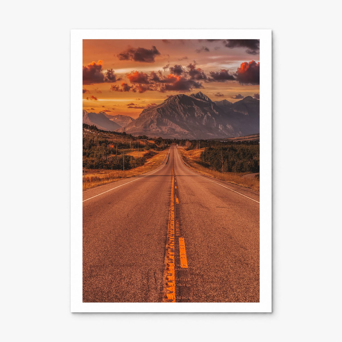 Montana Photo No 1 Poster, print only (unframed), white border