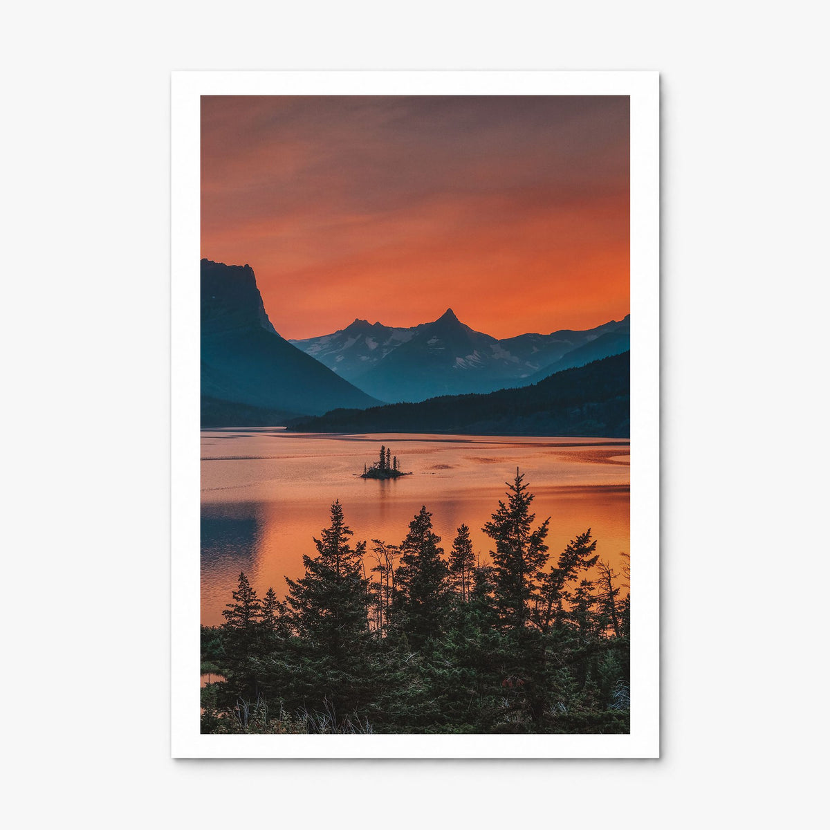 Montana Photo No 3 Poster, print only (unframed), white border