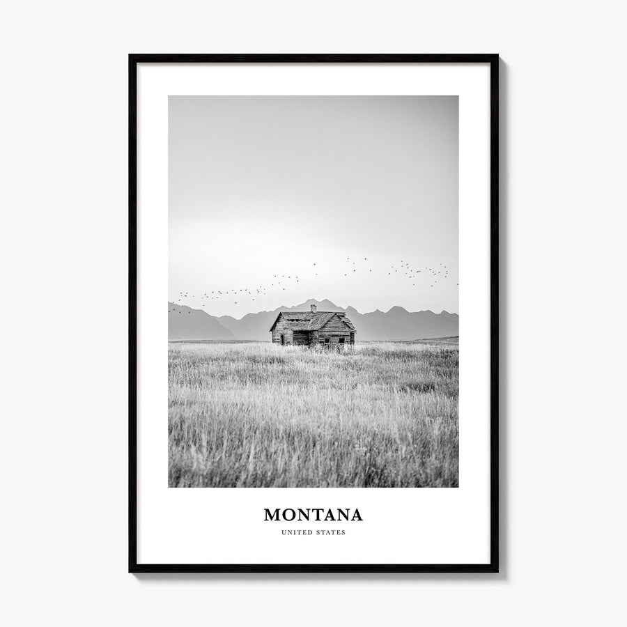 Montana Classic No 1 Poster, framed poster mockup