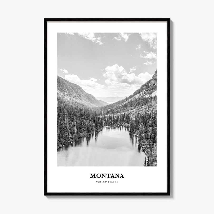 Montana Classic No 2 Poster, framed poster mockup