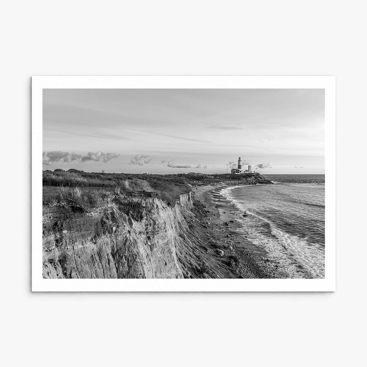 Montauk Photo Poster, print only (unframed), white border