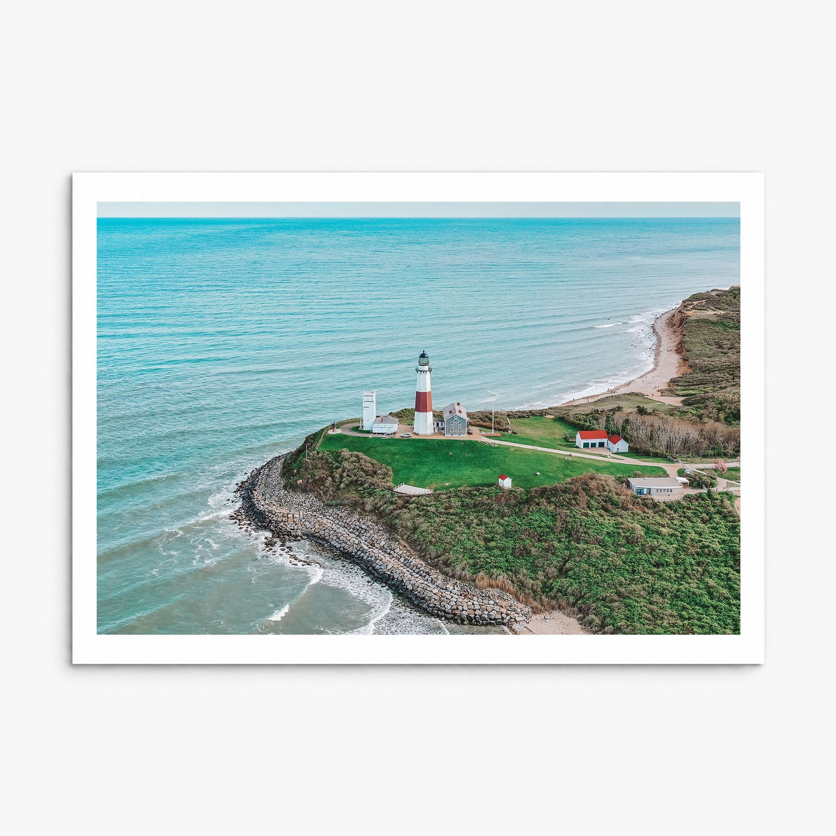 Montauk Photo Poster, print only (unframed), white border