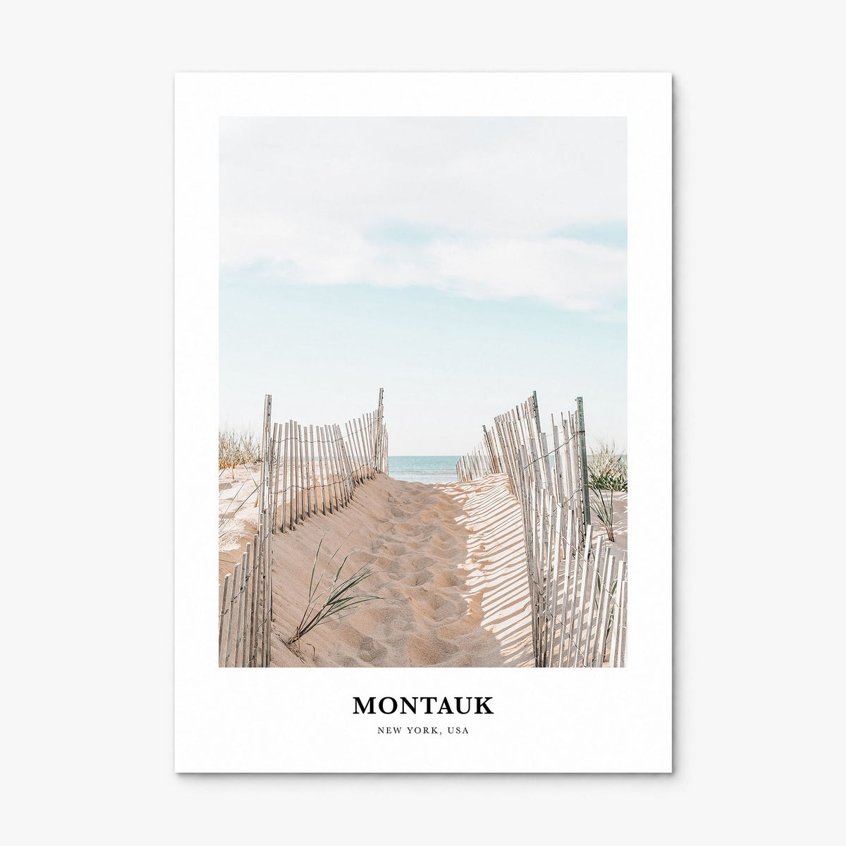 Montauk Classic Poster, print only (unframed)