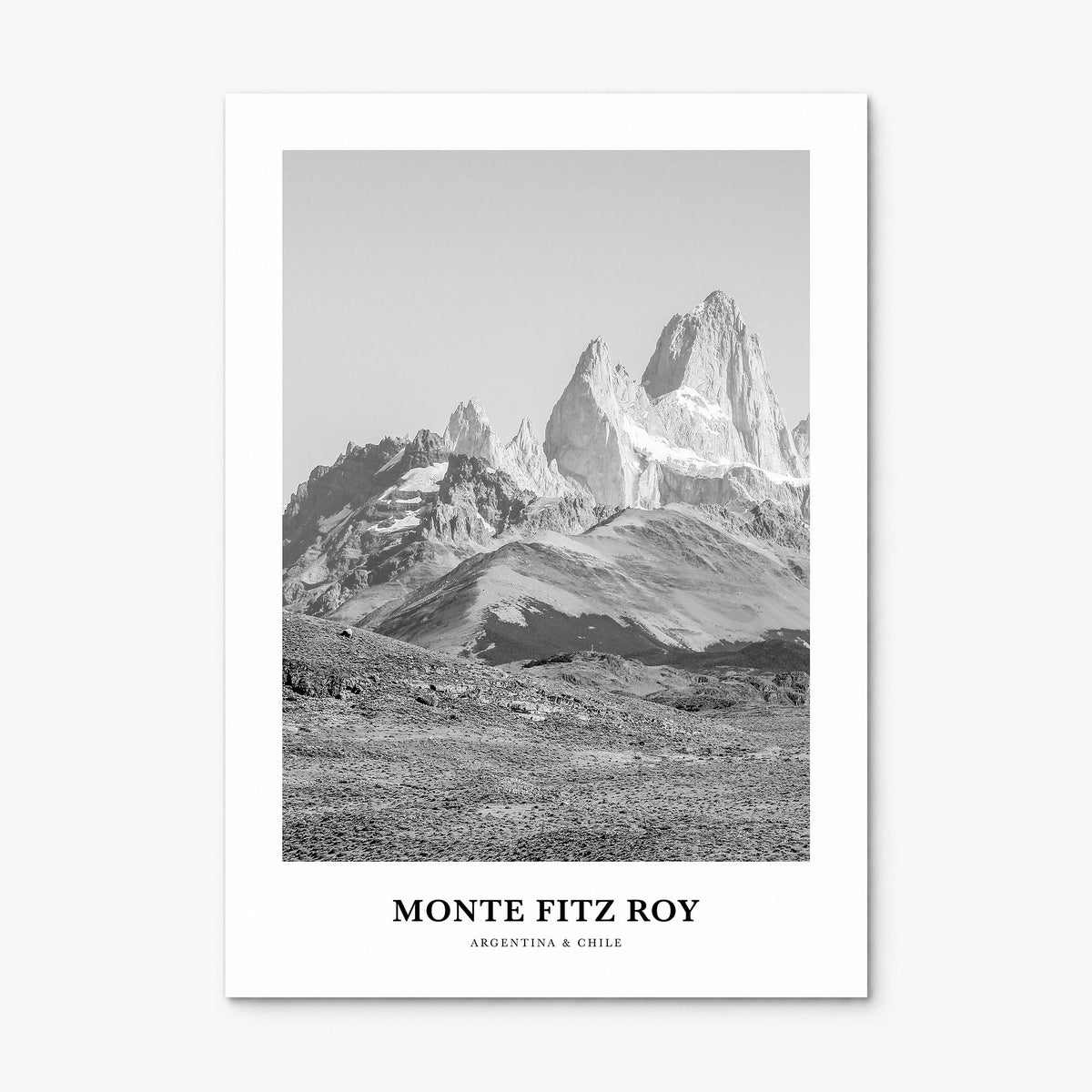 Monte Fitz Roy Classic Poster, print only (unframed)