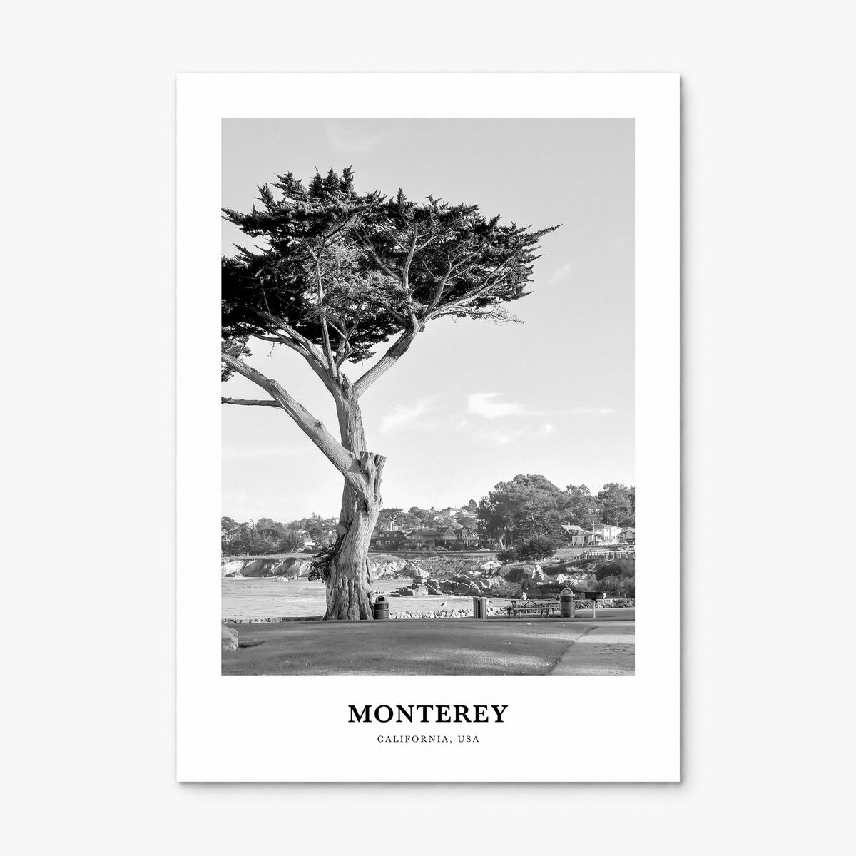 Monterey, California Classic Poster, print only (unframed)