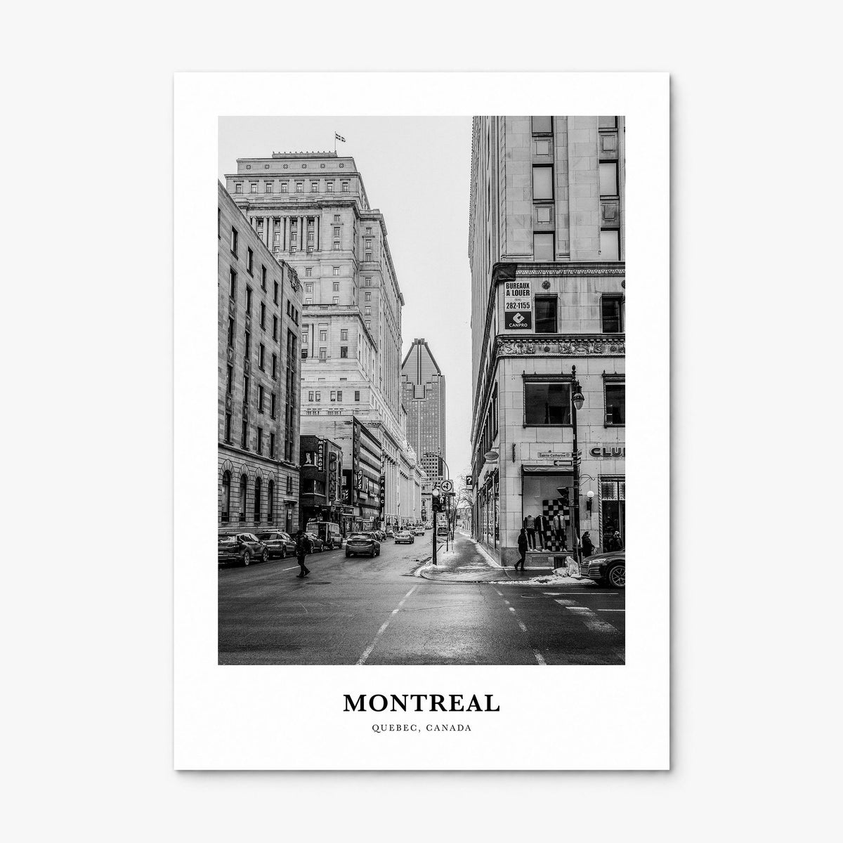 Montreal Classic No 1 Poster, print only (unframed)