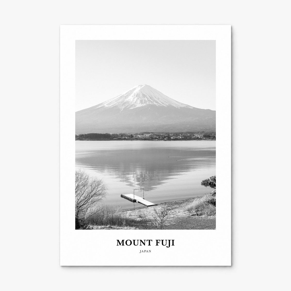 Mount Fuji Classic Poster, print only (unframed)