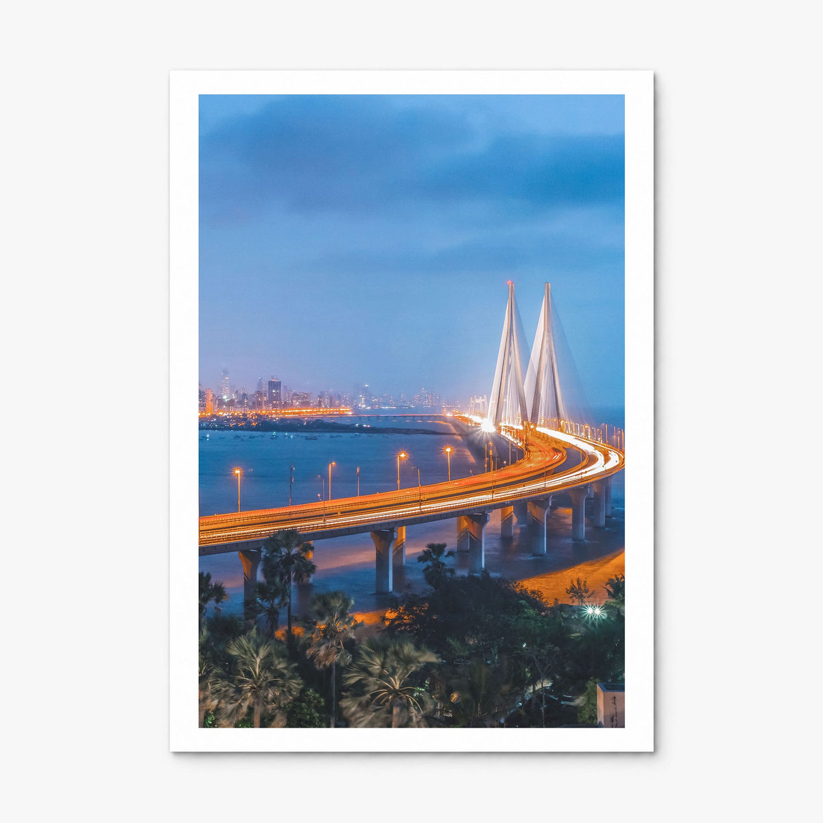 Mumbai Photo No 2 Poster, print only (unframed), white border