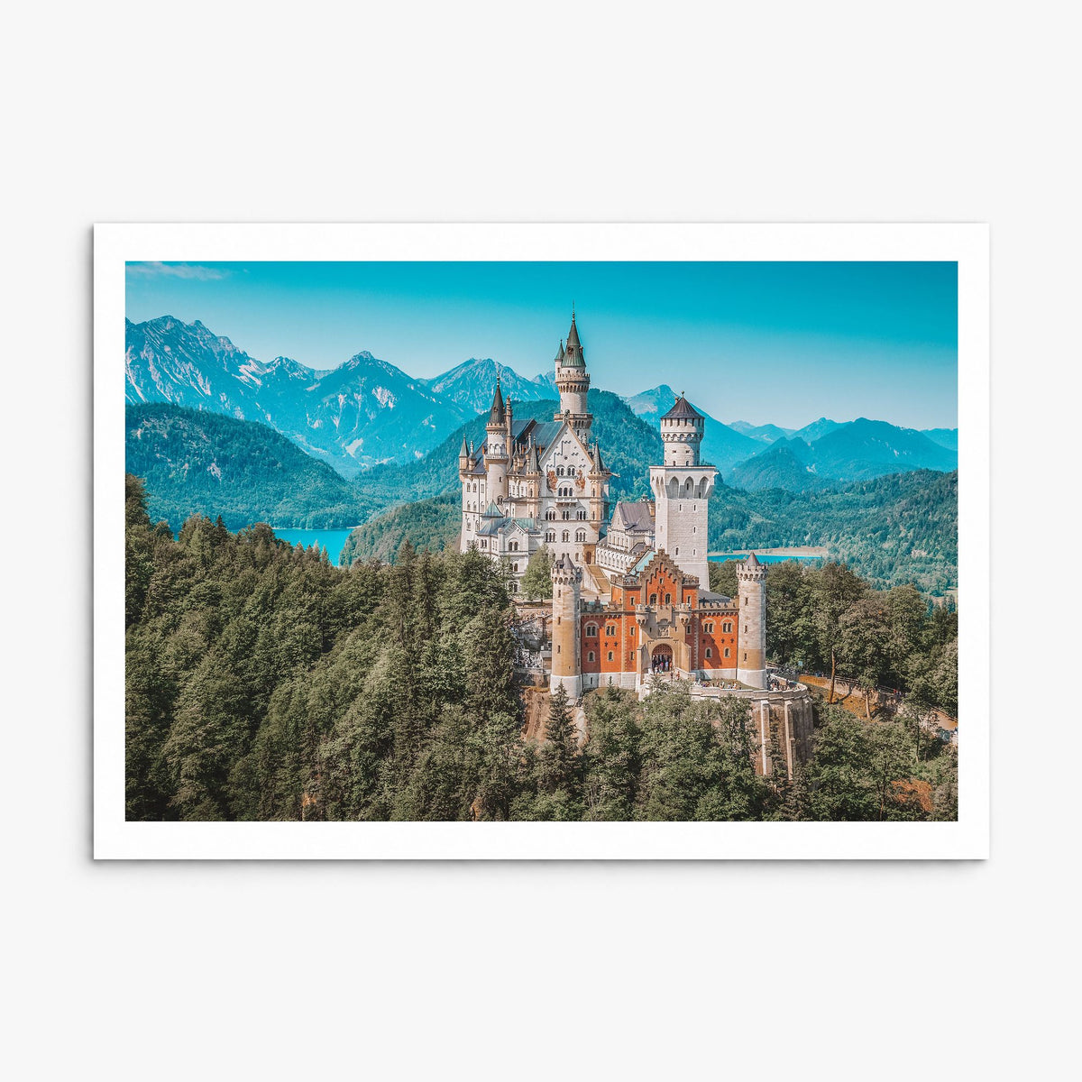 Munich Photo Poster, print only (unframed), white border