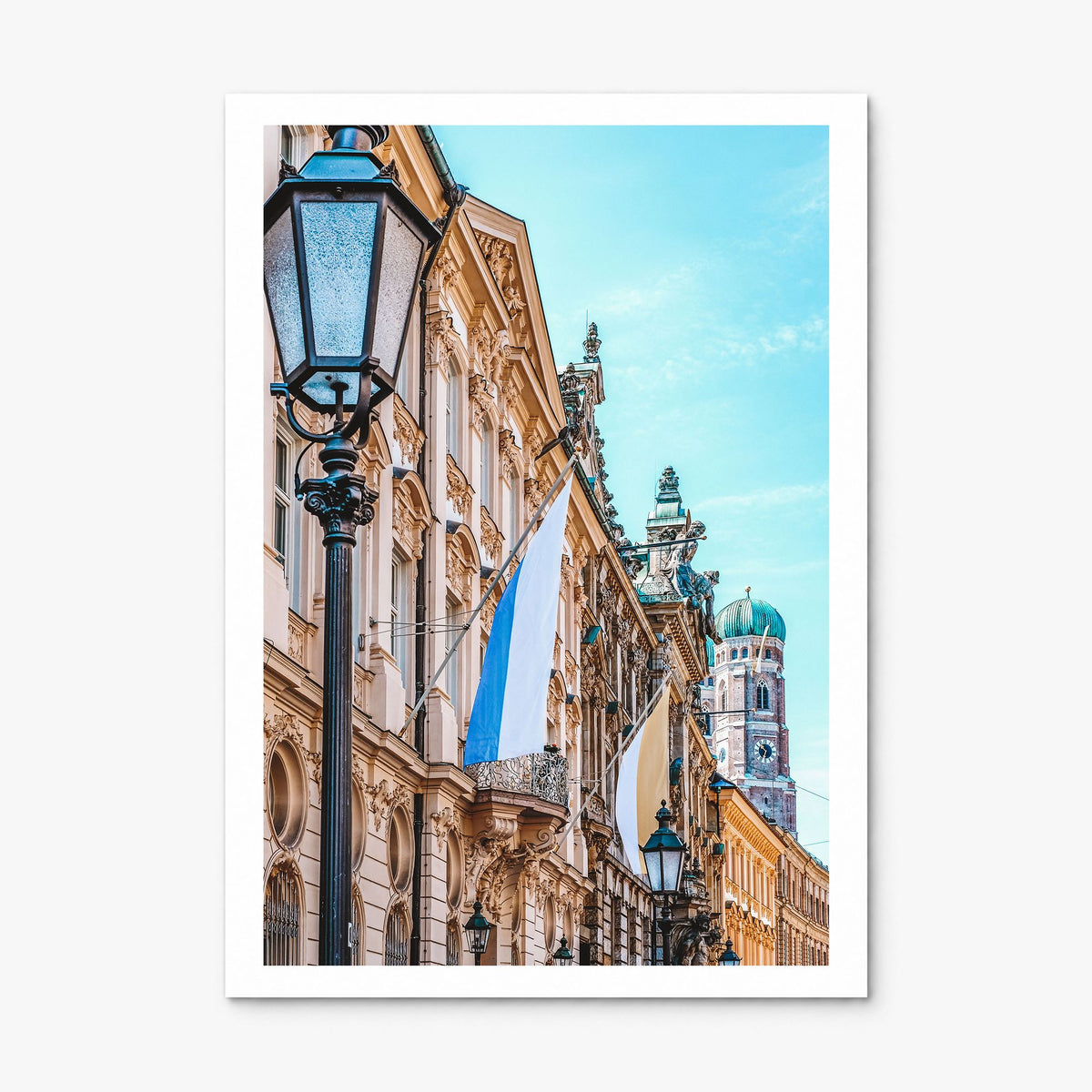 Munich Photo No 3 Poster, print only (unframed), white border