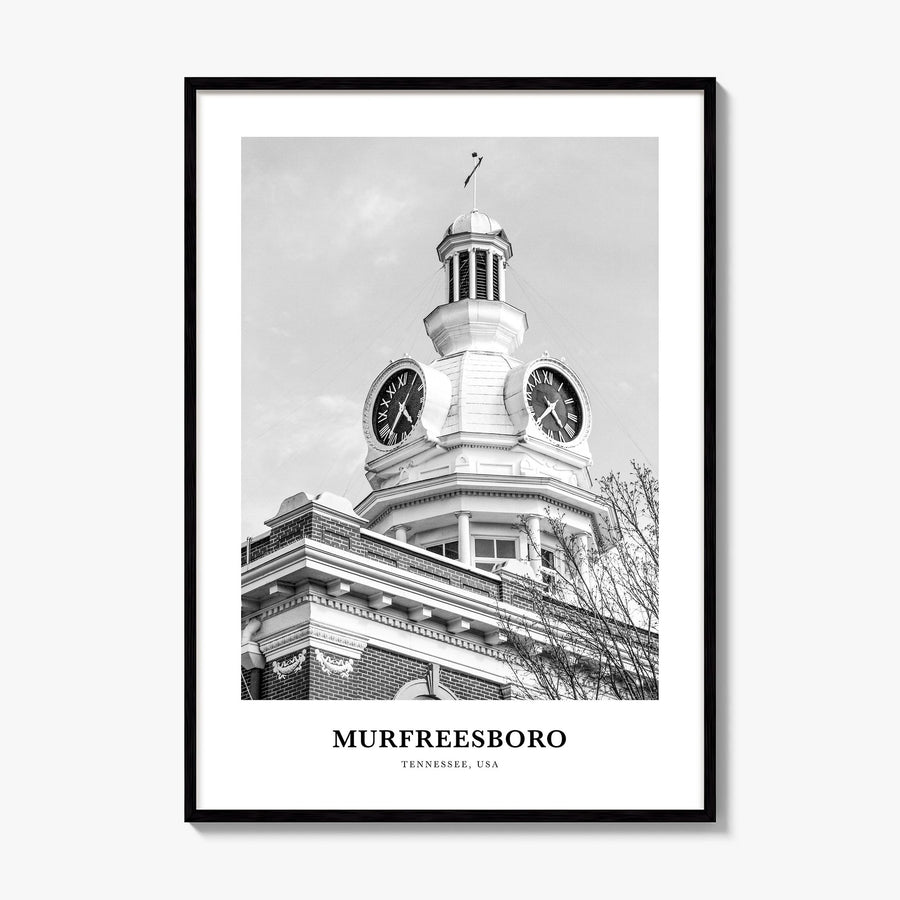 Murfreesboro Classic Poster, framed poster mockup