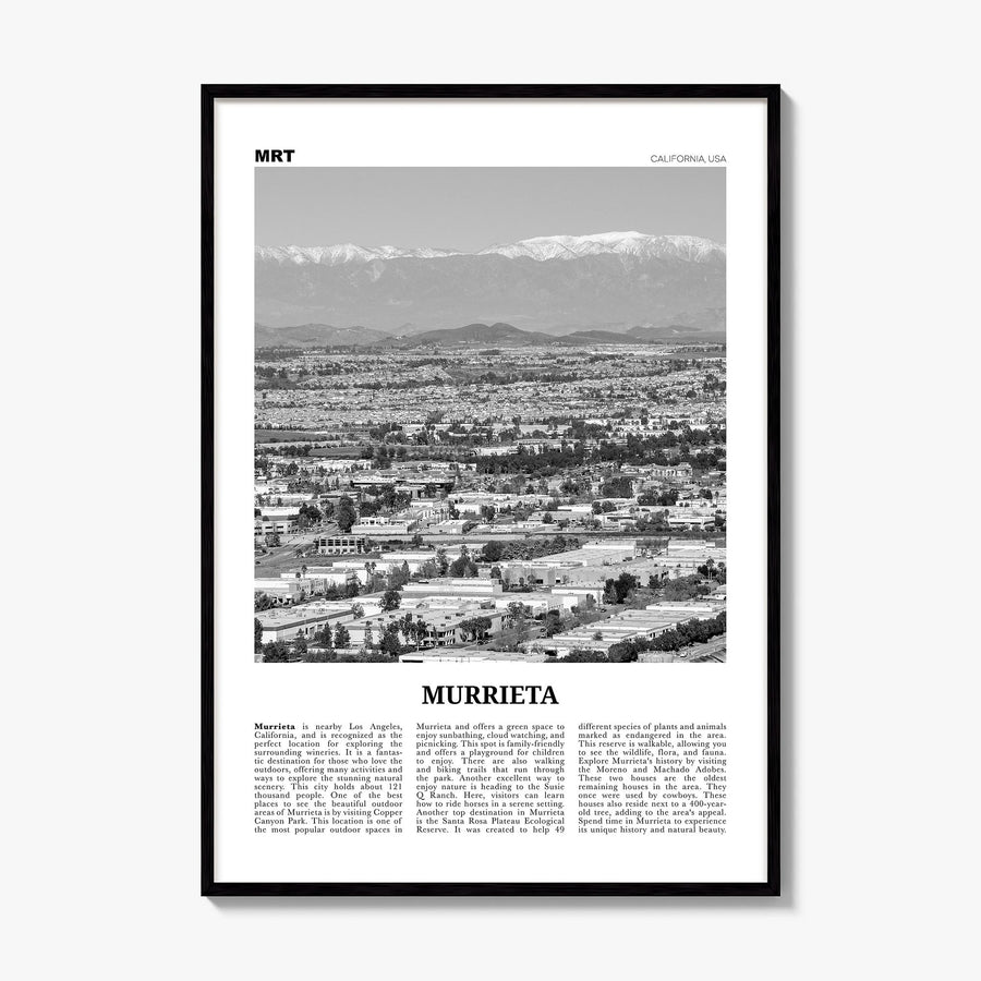 Murrieta Newspaper No 2 Poster, framed poster mockup