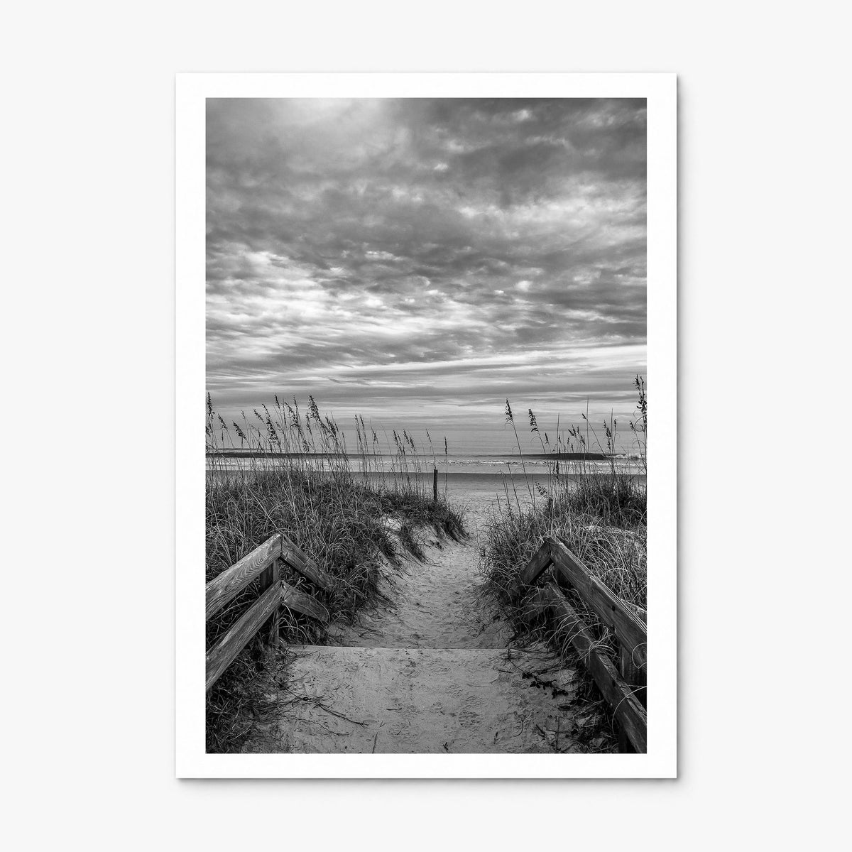 Myrtle Beach Photo Poster, print only (unframed), white border