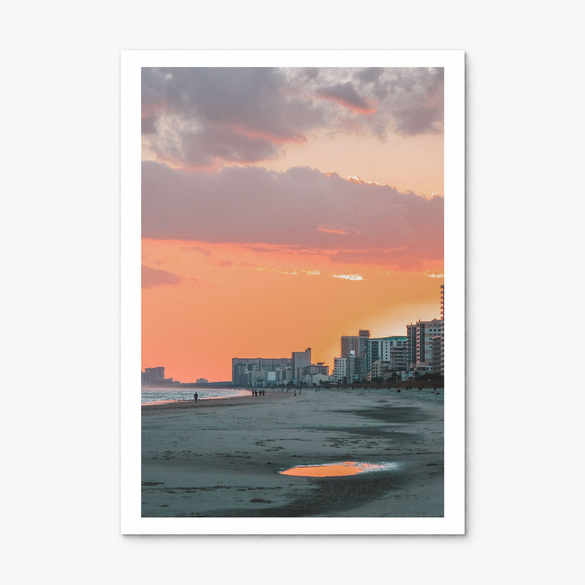 Myrtle Beach Photo No 2 Poster, print only (unframed), white border