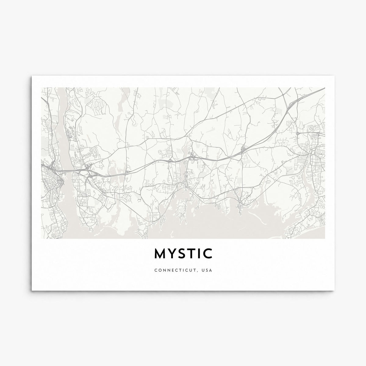Mystic Map Poster, print only (unframed)