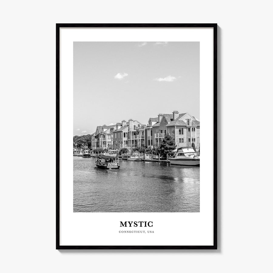 Mystic Classic Poster, framed poster mockup