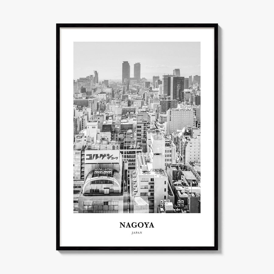 Nagoya Classic Poster, framed poster mockup
