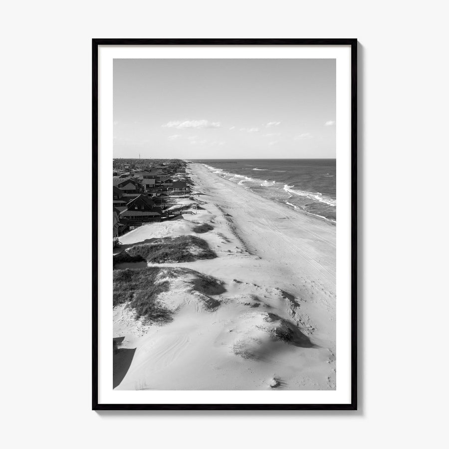 Nags Head Photo Poster, framed poster mockup, white border