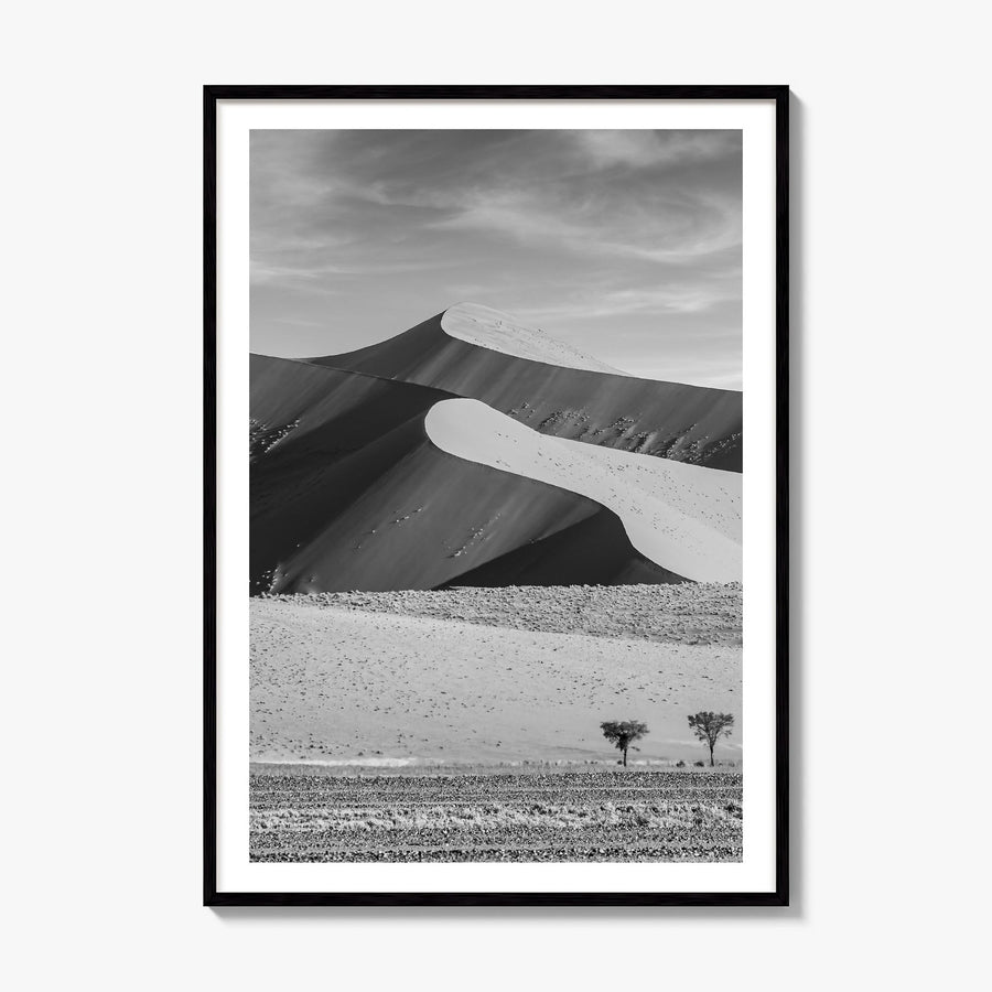 Namibia Photo Poster, framed poster mockup, white border