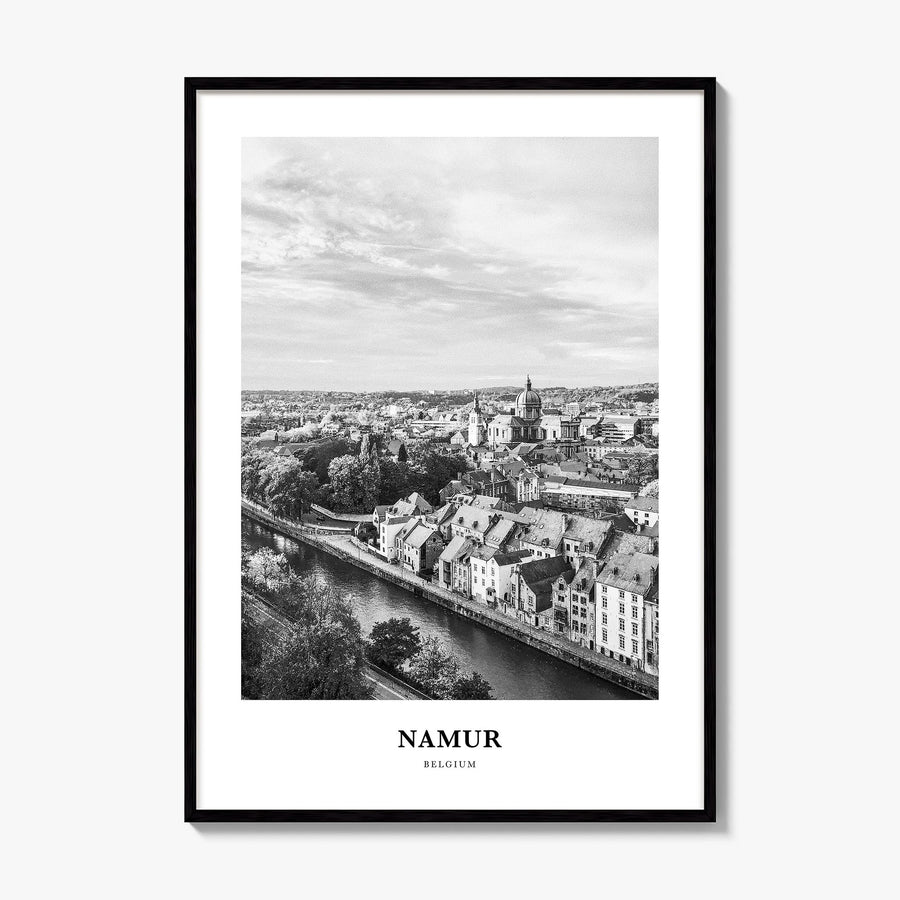 Namur Classic Poster, framed poster mockup