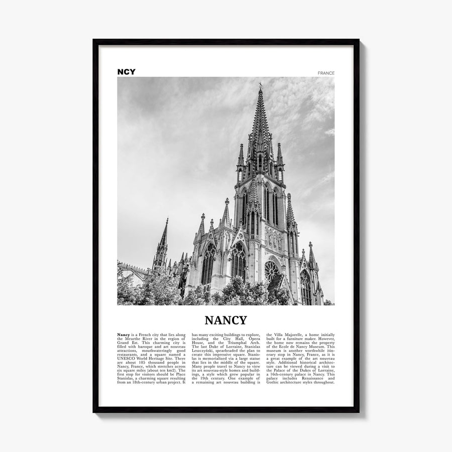 Nancy Newspaper Poster, framed poster mockup