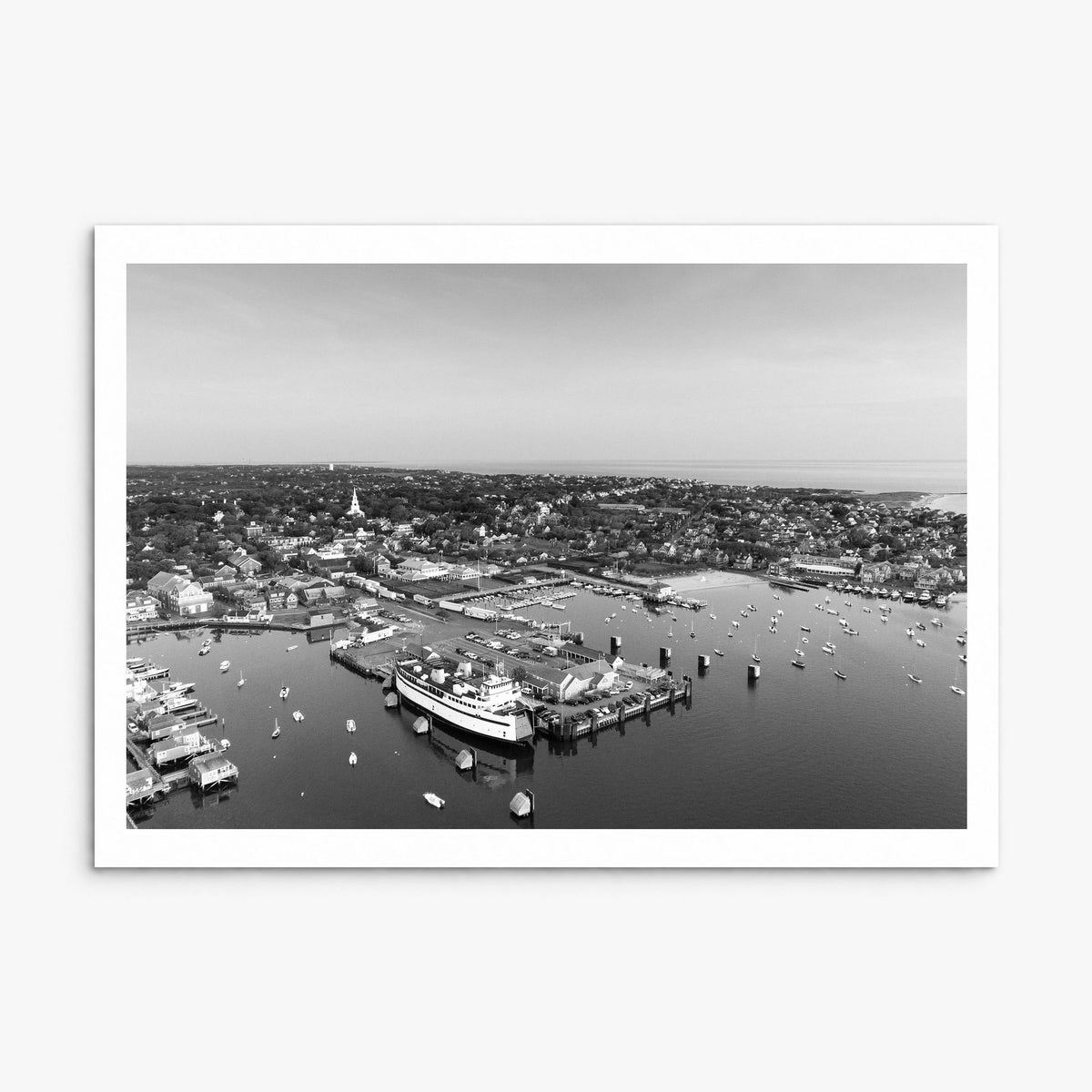 Nantucket Photo Poster, print only (unframed), white border