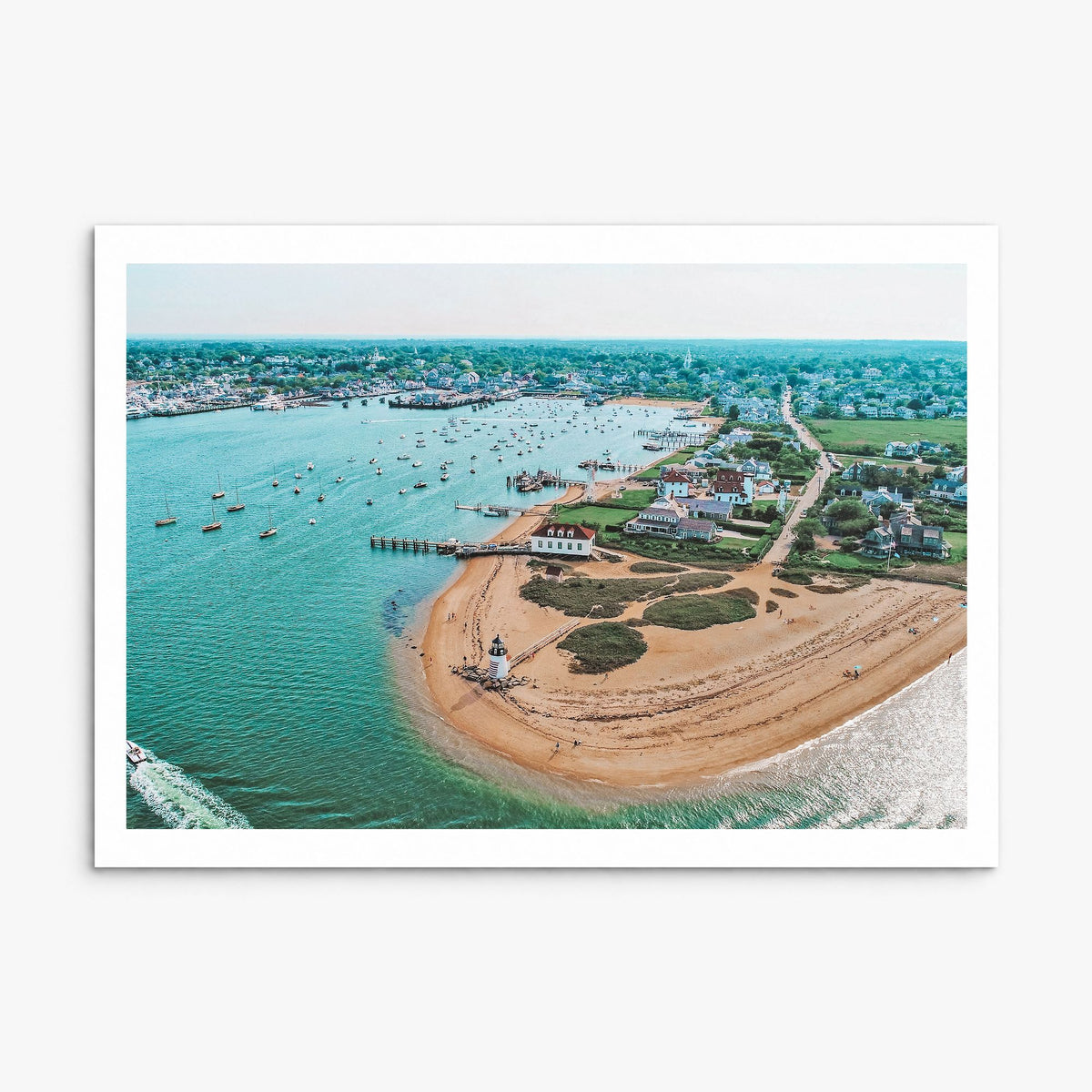 Nantucket Photo Poster, print only (unframed), white border