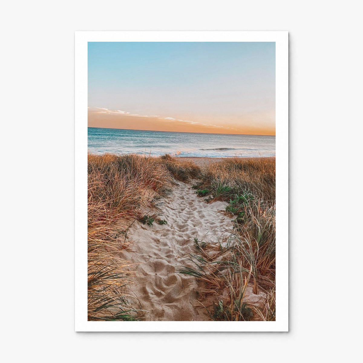 Nantucket Photo Poster, print only (unframed), white border