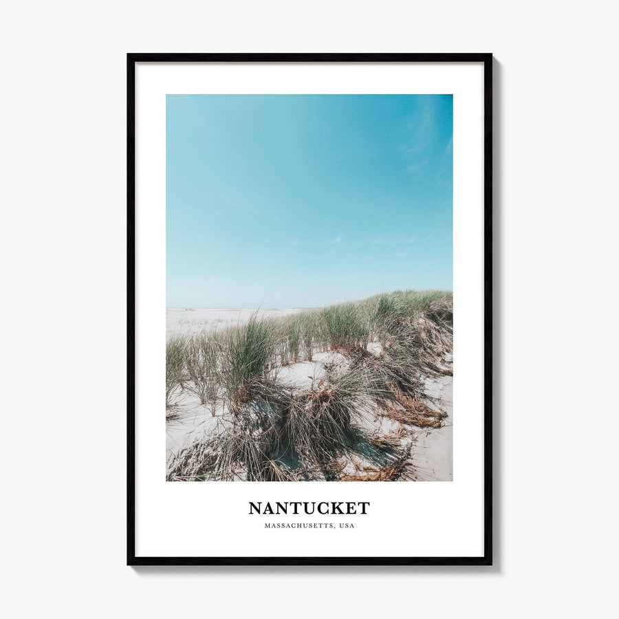Nantucket Classic Poster, framed poster mockup