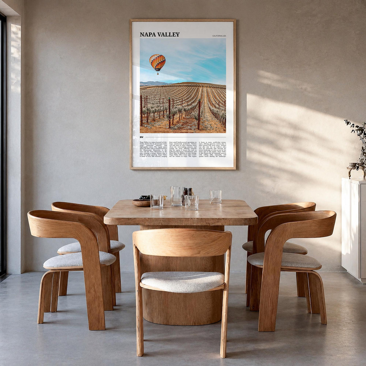 Napa Valley Travel Poster