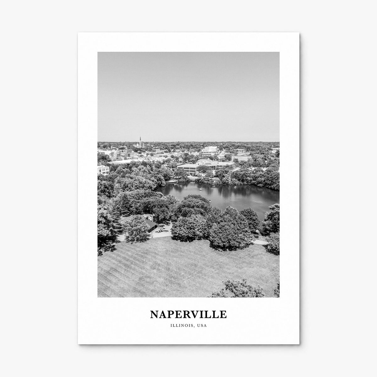 Naperville Classic Poster, print only (unframed)