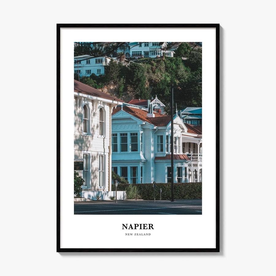 Napier Classic Poster, framed poster mockup