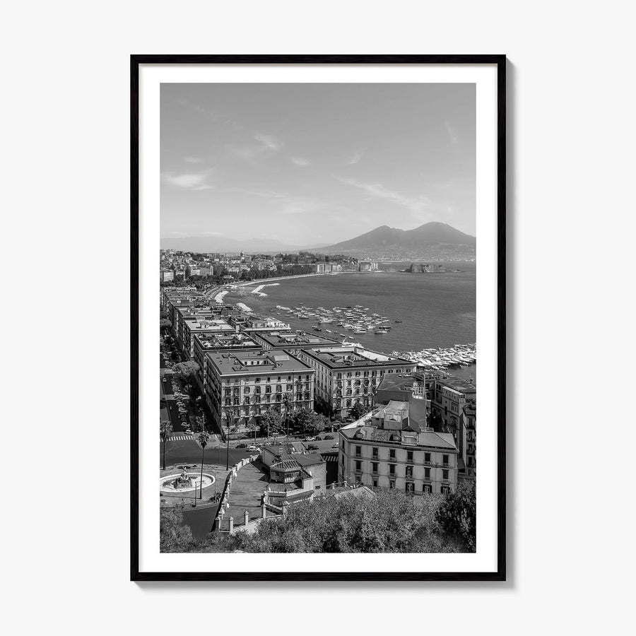Naples, Italy Photo No 1 Poster, framed poster mockup, white border
