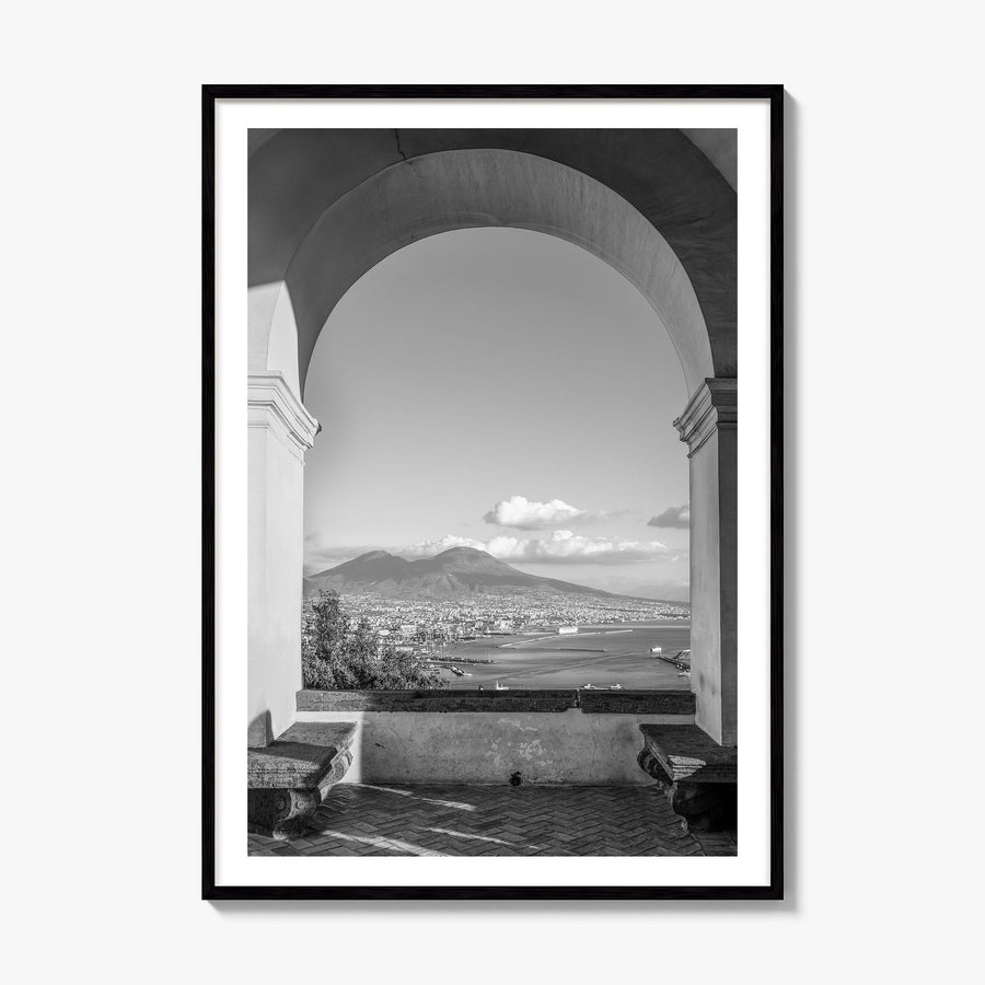 Naples, Italy Photo No 2 Poster, framed poster mockup, white border