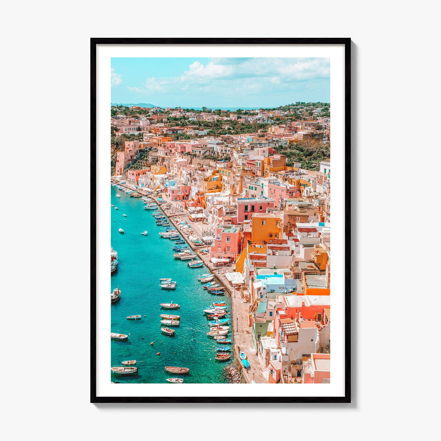 Naples, Italy Photo No 3 Poster, framed poster mockup, white border
