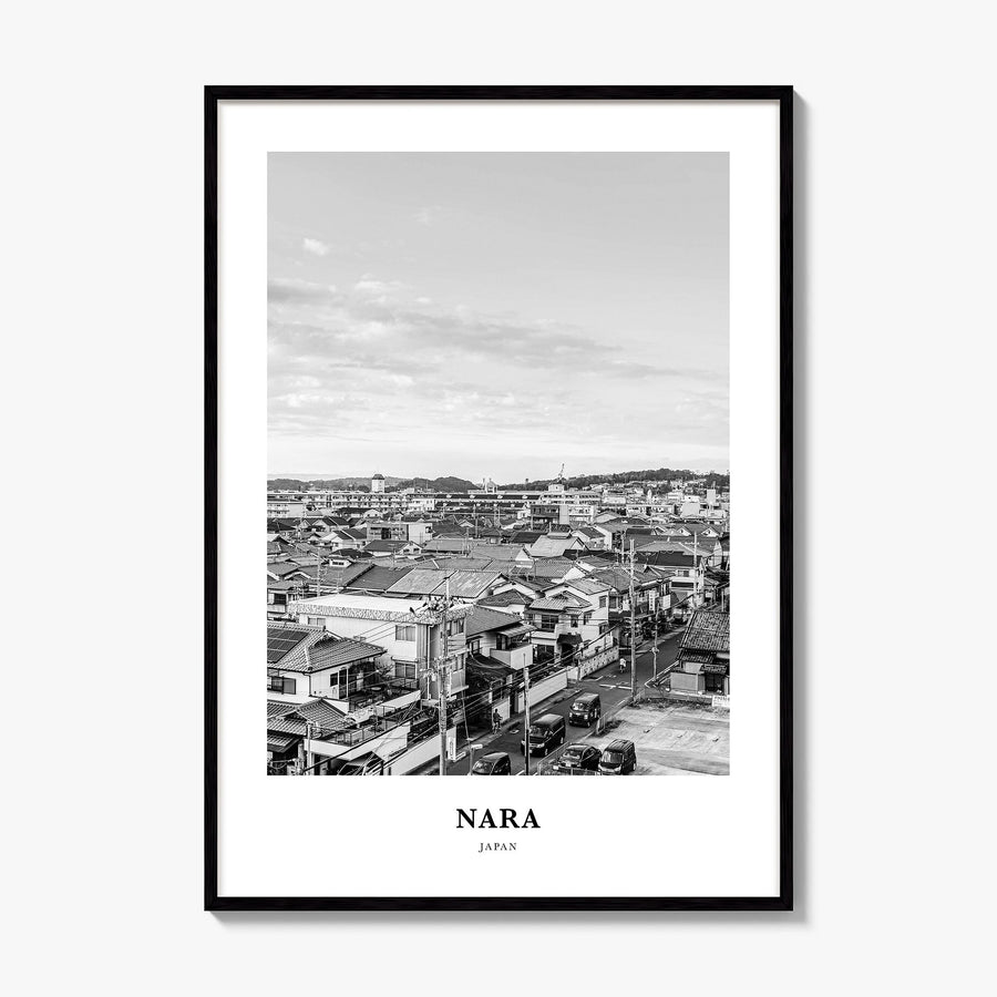 Nara Classic Poster, framed poster mockup