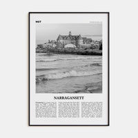 Narragansett No 2 Poster None / 8x12 in Nbourhood Travel B&W Poster