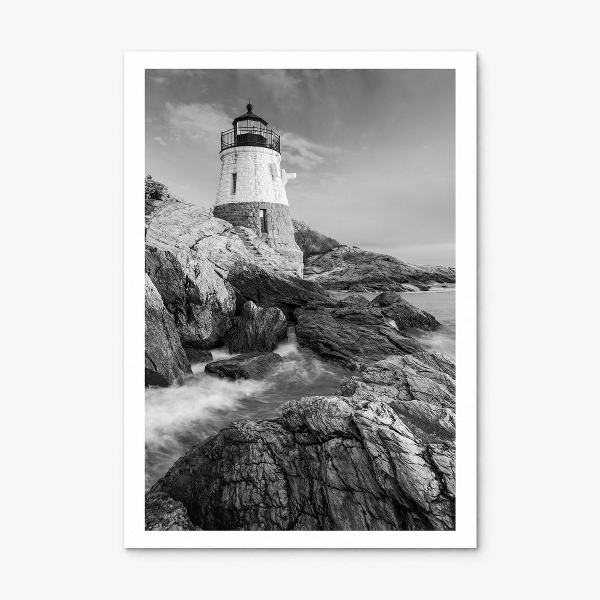Narragansett Photo No 2 Poster, print only (unframed), white border
