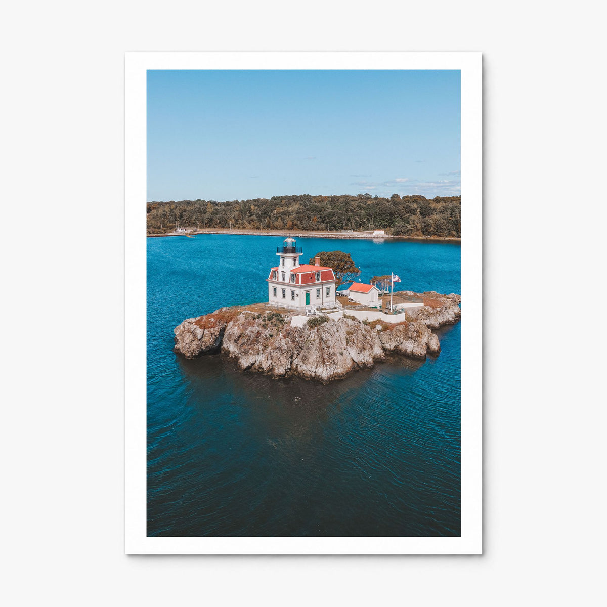 Narragansett Photo No 1 Poster, print only (unframed), white border
