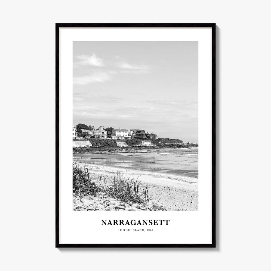 Narragansett Classic No 1 Poster, framed poster mockup