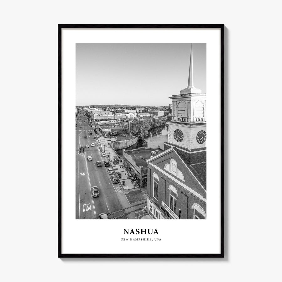 Nashua Classic Poster, framed poster mockup