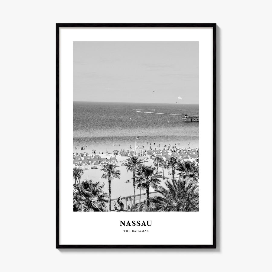 Nassau Classic Poster, framed poster mockup