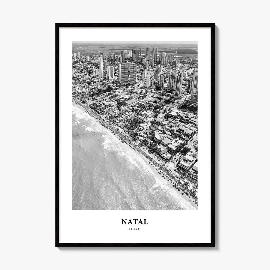Natal Classic Poster, framed poster mockup