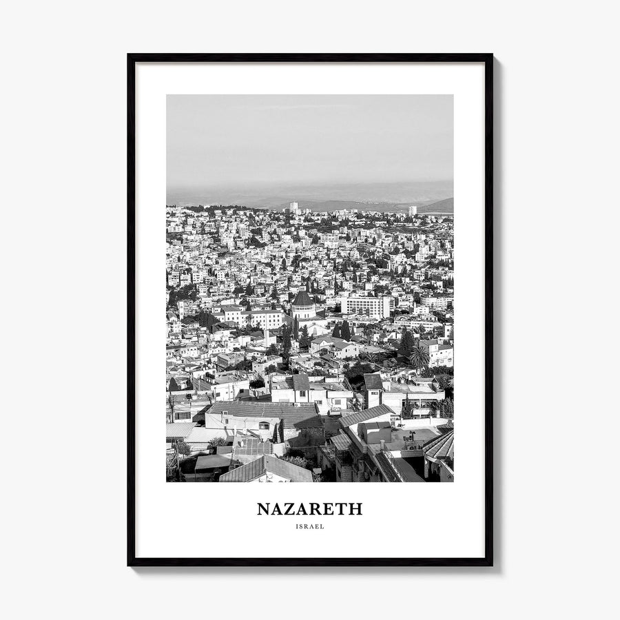 Nazareth Classic No 1 Poster, framed poster mockup