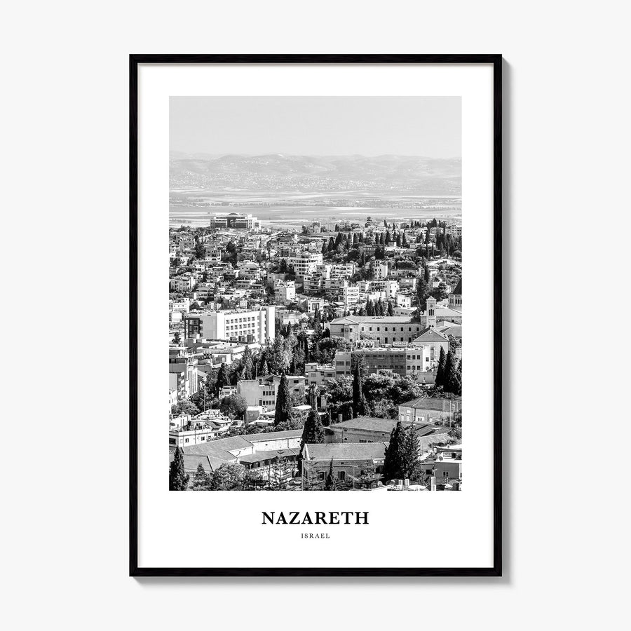Nazareth Classic No 2 Poster, framed poster mockup
