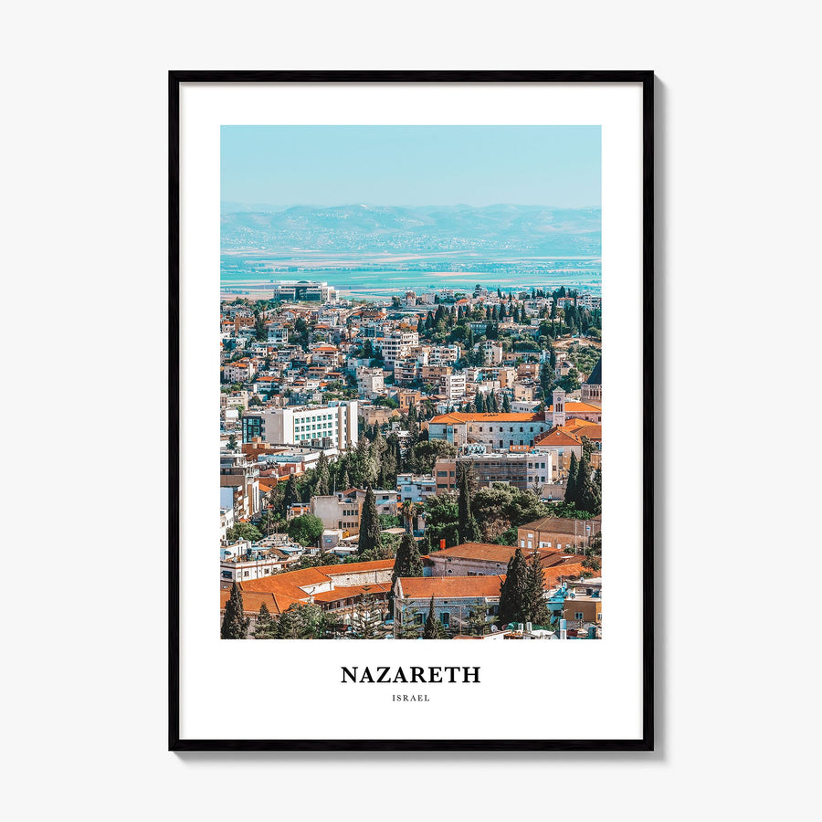 Nazareth Classic Poster, framed poster mockup