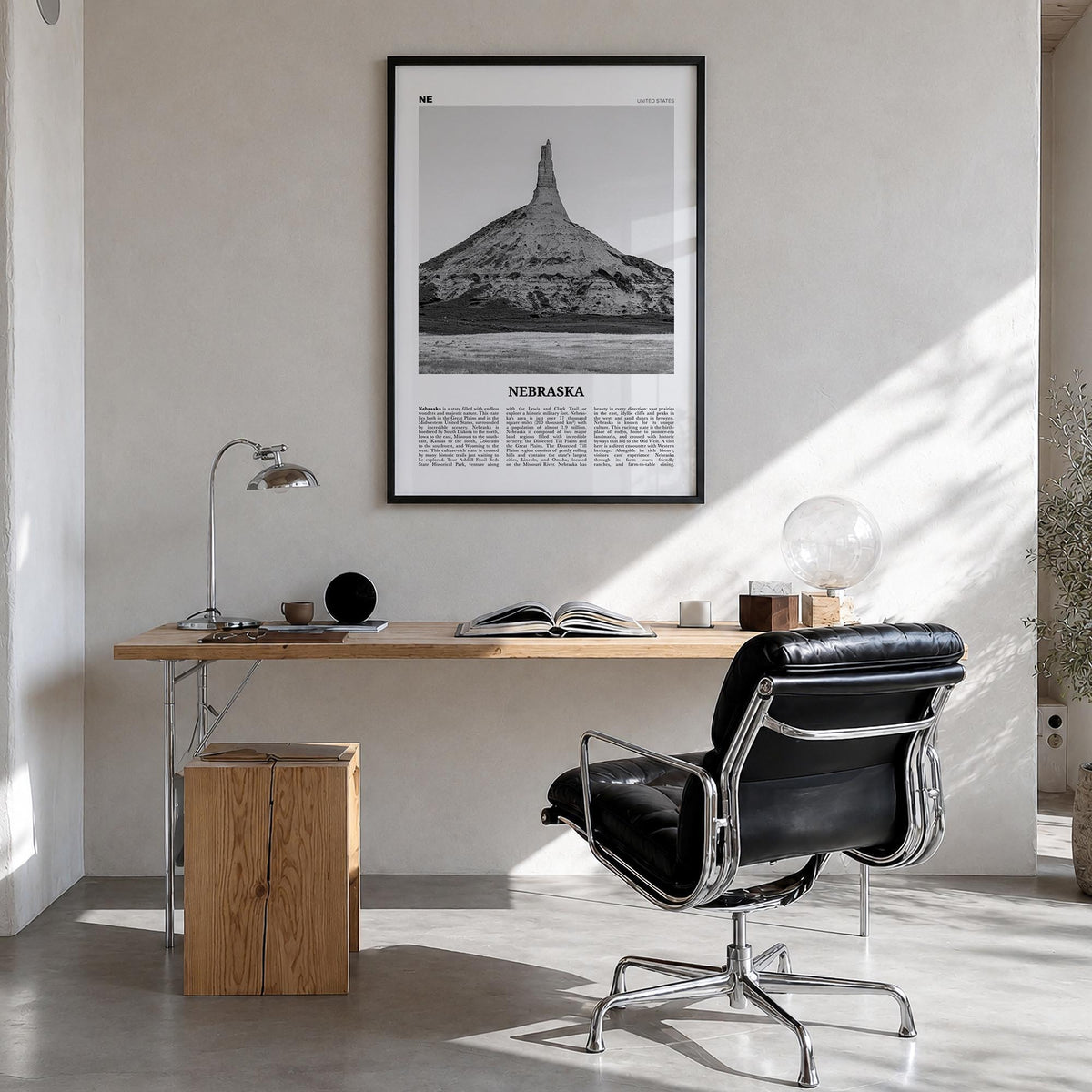 Nebraska Newspaper No 2 Poster